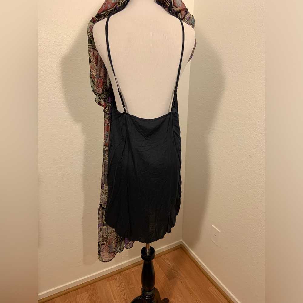 NWOT Free People Women's Black Combo Multi Color Carmella Printed Maxi Dress -XS - Picture 15 of 16
